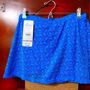 Catalina PLUS 22W-24W Swim Skort, no top bottom only